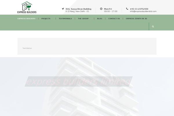 Megaproject theme site design template sample