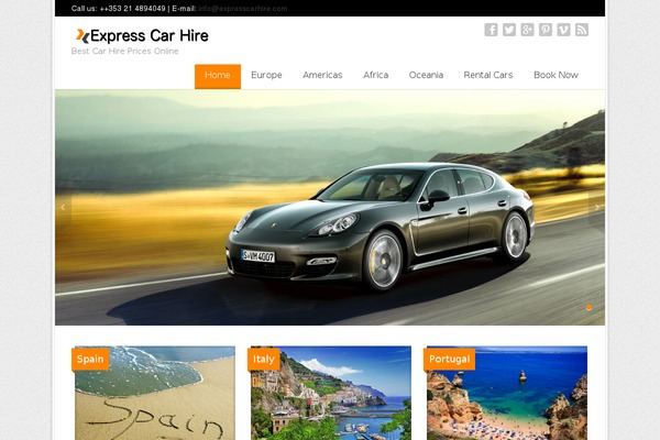 Directory theme site design template sample