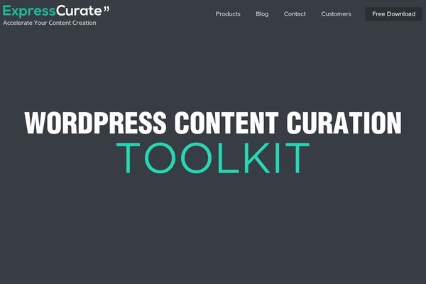 expresscurate theme websites examples