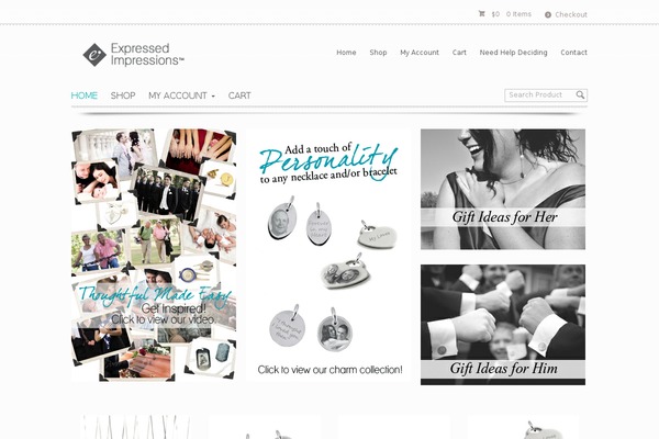 expressedimpressions.com site used Emola-shop