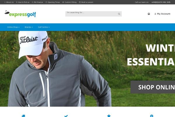 Impreza theme site design template sample