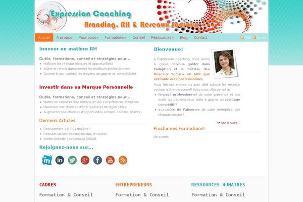 Catalyst theme site design template sample