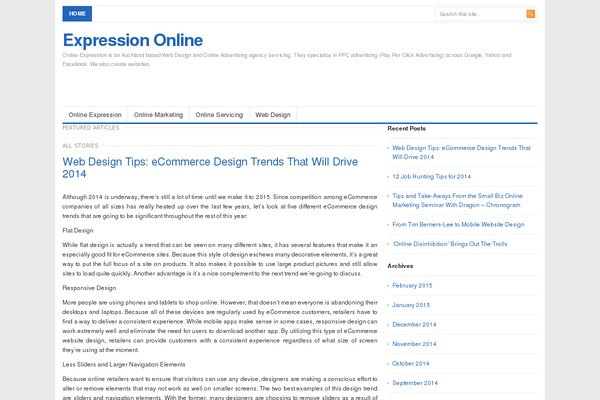 Freshlife theme site design template sample