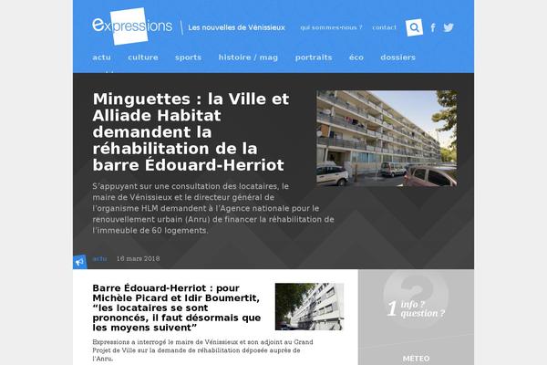 Wpserveur theme site design template sample