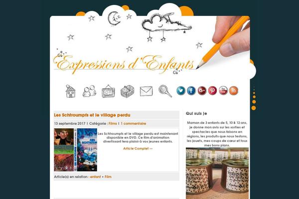 Perso theme site design template sample