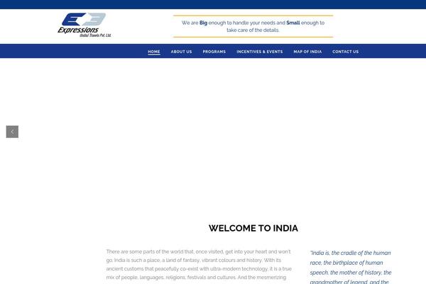 Altair theme site design template sample