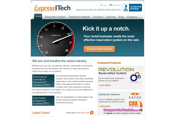 Intact theme site design template sample