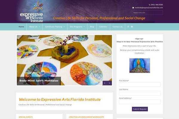 Universe theme site design template sample