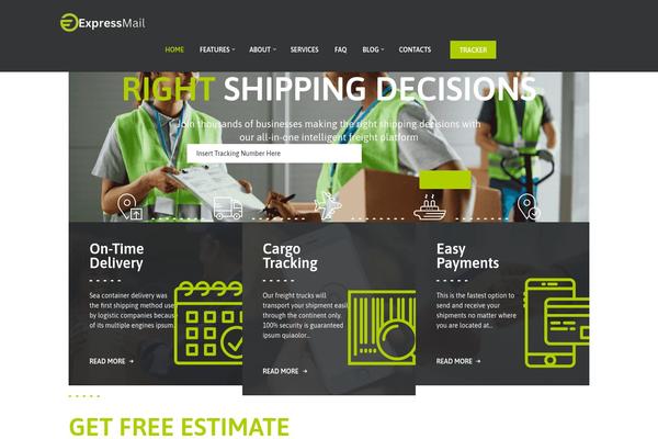 Site using Wpcargo plugin
