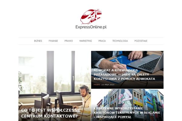 Szablon theme site design template sample