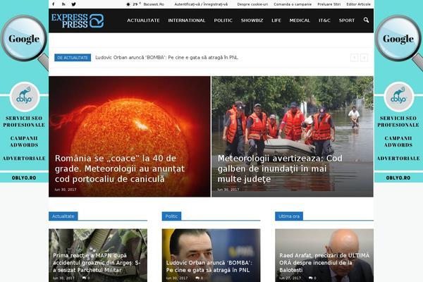 expresspress.ro site used Wpzoom-prime-news