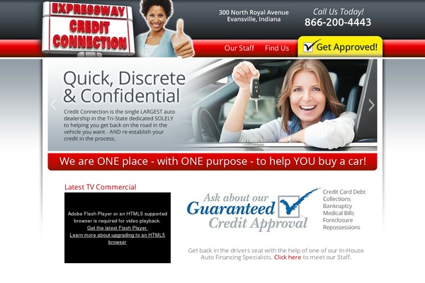 expresswaycreditconnection.com site used OverALL