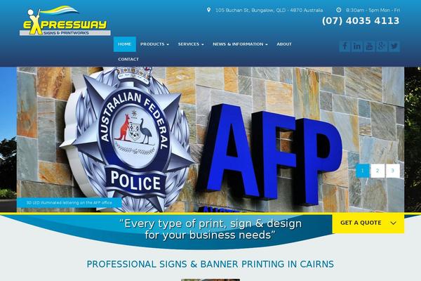 Ews theme site design template sample