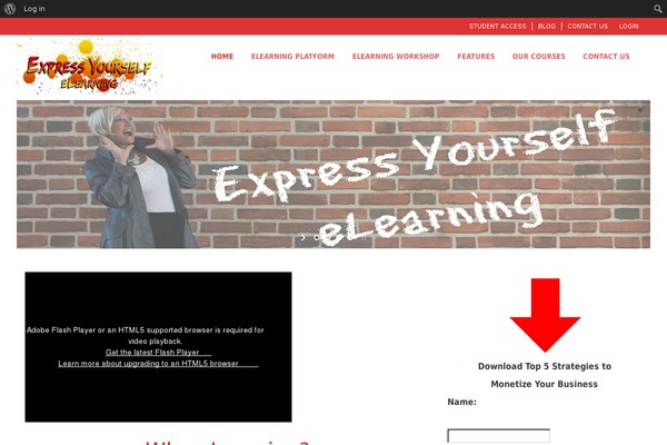 WPLMS theme site design template sample