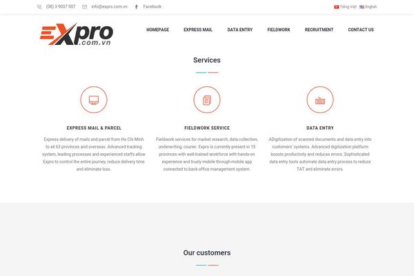 expro.com.vn site used Dakotac