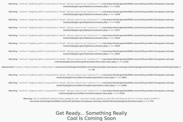 Site using Coming Soon Page & Maintenance Mode by SeedProd plugin