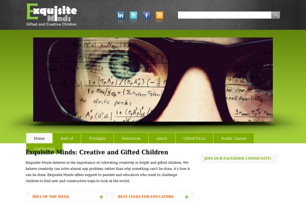 Site using Feature A Page Widget plugin