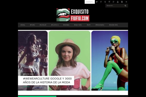 BUCKET theme site design template sample