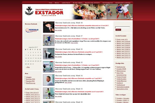 Site using WP Calendar plugin