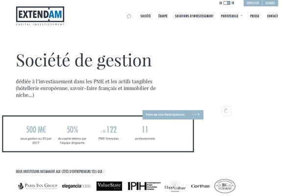 Starter theme site design template sample