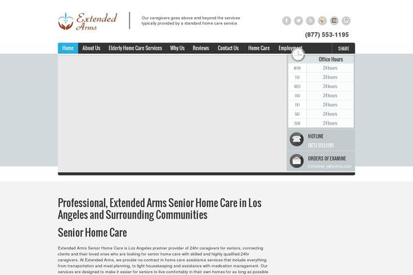 Doctor theme site design template sample