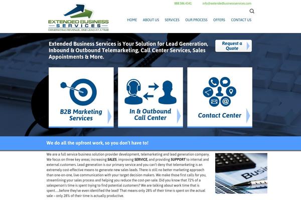 Ebs theme site design template sample