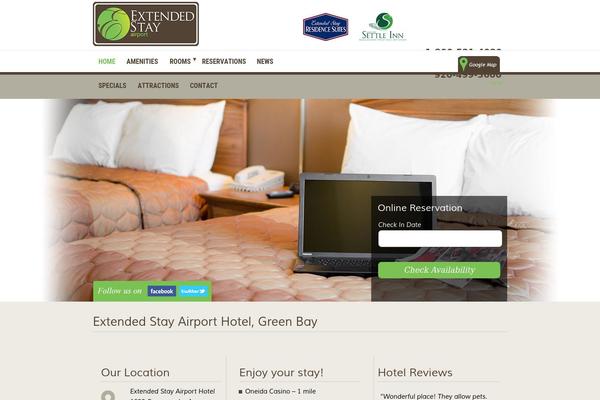 settleinn theme websites examples