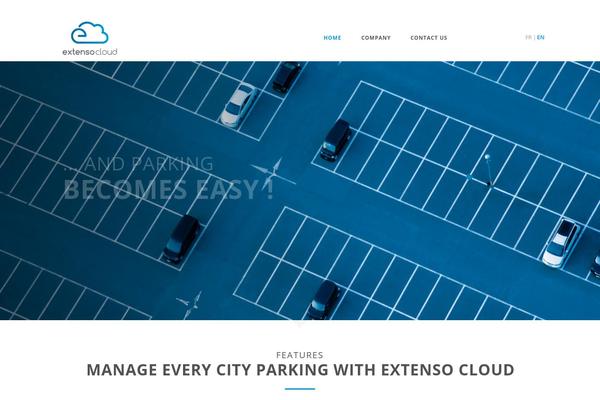 Aperio theme site design template sample