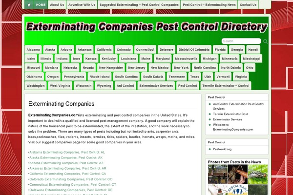 Suffusion theme site design template sample