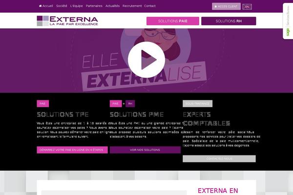 externa.fr site used Bones