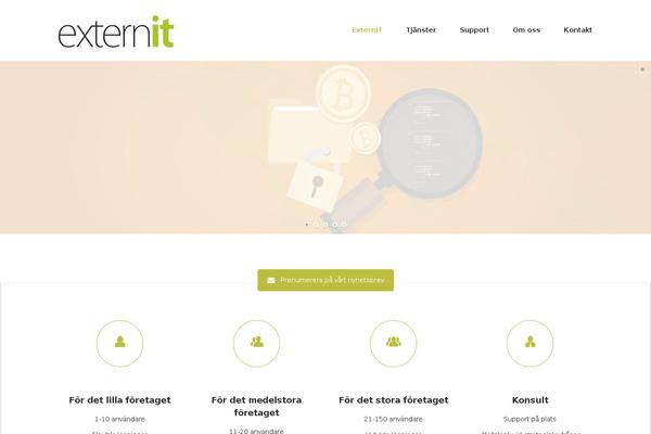 Electrify theme site design template sample