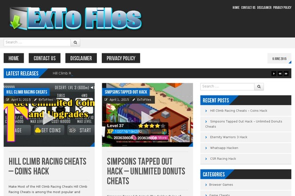 Powermag theme site design template sample
