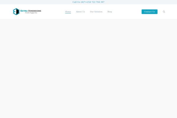 Site using Salient-social plugin