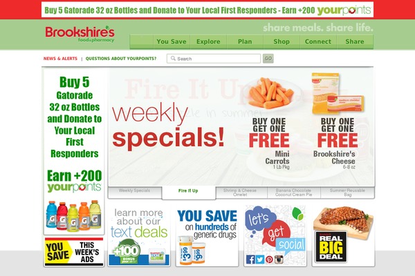 extraaisle.com site used Brookshires