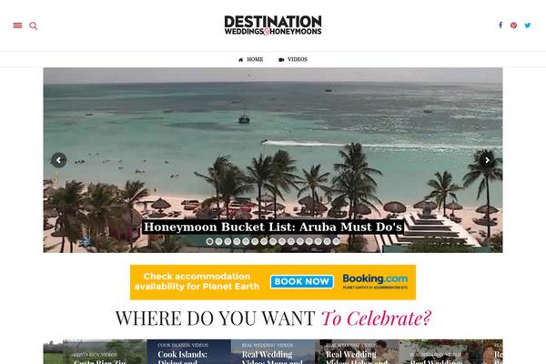The Voux theme site design template sample