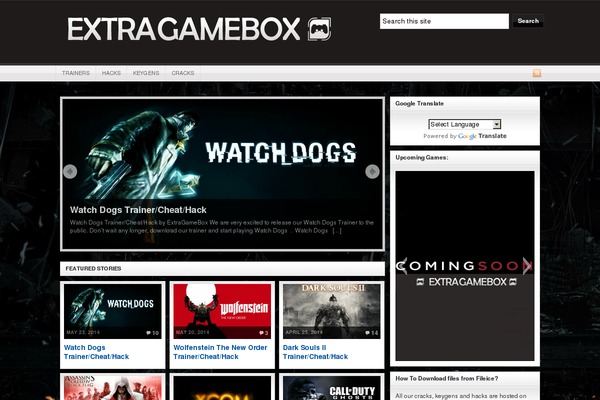 extragamebox.com site used Zyml-arras-theme-23c036a