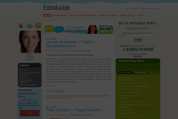 Fervens A theme site design template sample