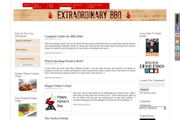 Site using TablePress plugin
