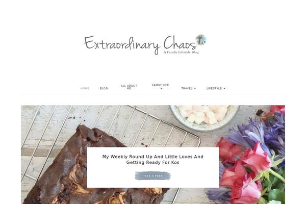 GeneratePress theme site design template sample