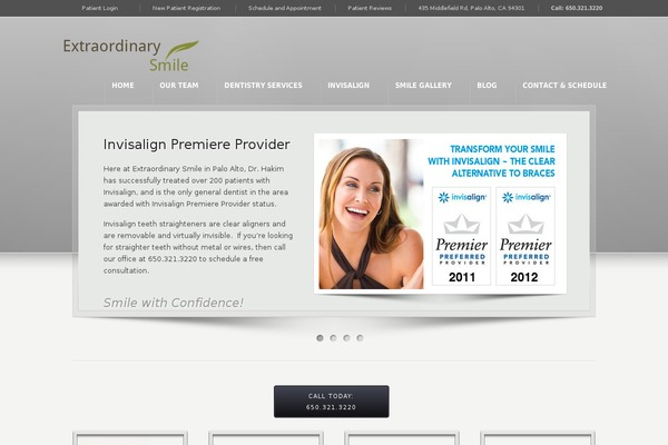 Karma Child theme site design template sample