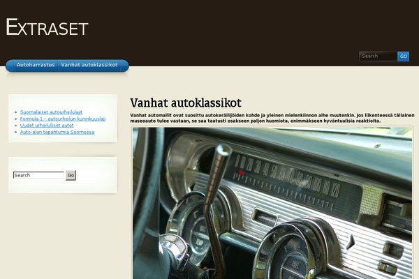 Arclite theme site design template sample