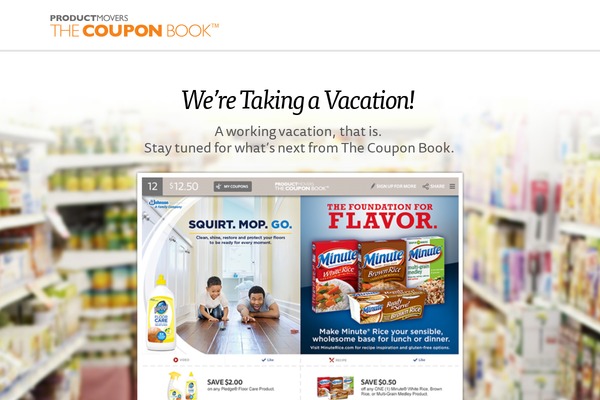 extrasforme.com site used Couponbook