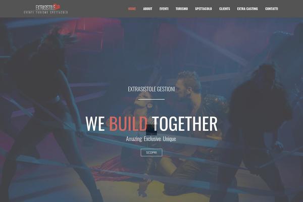 Rozana theme site design template sample