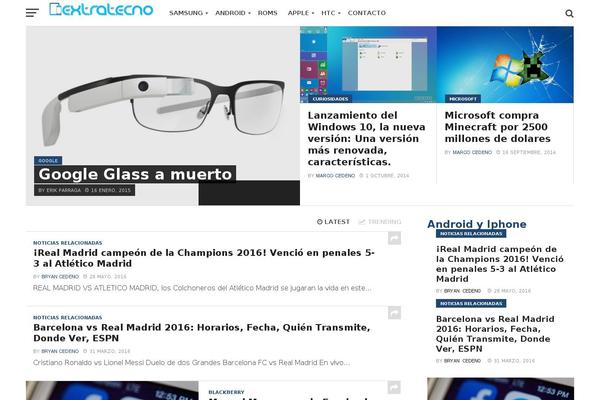 XooBlog theme site design template sample