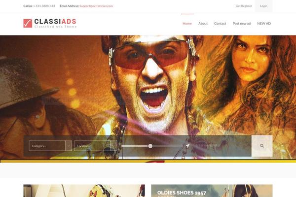 classiads-2-2 WordPress theme, websites list used classiads-2-2 theme classiads-2-2 theme websites examples