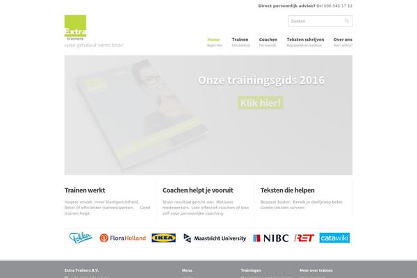 Robust theme site design template sample