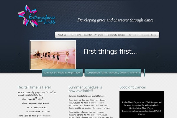 Webly theme site design template sample