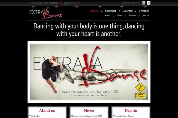 extravadansestudio.com site used Child-template