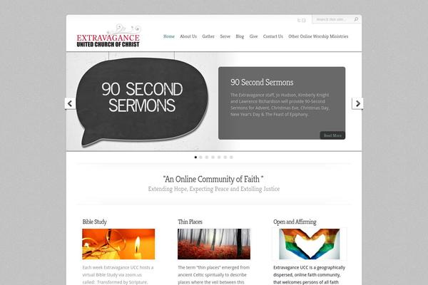 Chameleon theme site design template sample