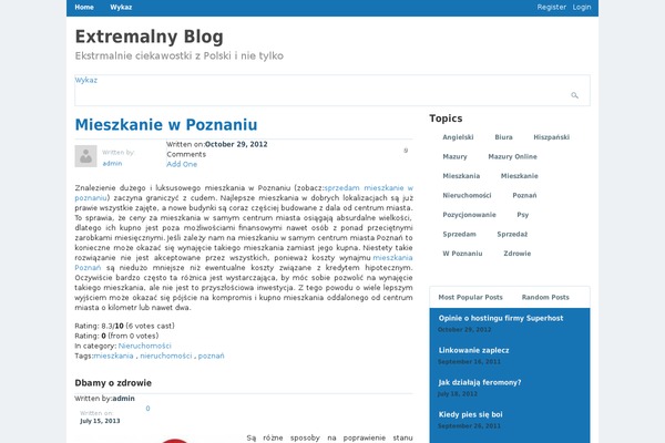 extream.pl site used News Leak